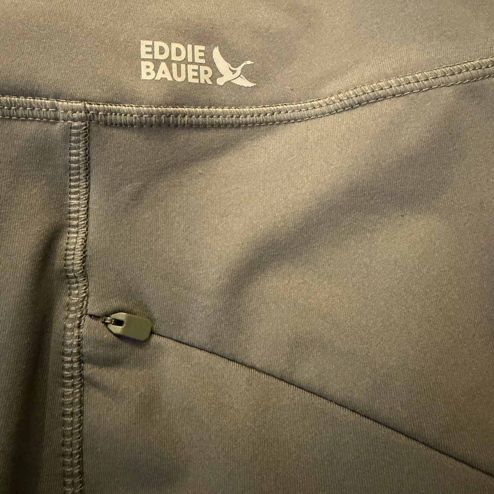 Eddie Bauer Sage Green Trail Tights Pants - Picture 4 of 5
